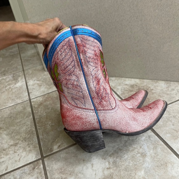 Old Gringo Ladies MARIPOSA LOCA Western‎ Boots ONLY TRIED ON INSIDE!   Euc - Picture 6 of 16